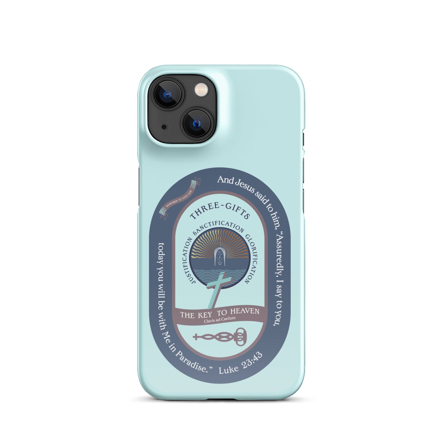 Snap case for iPhone® Kukloso Luke 23:43 - Free Shipping