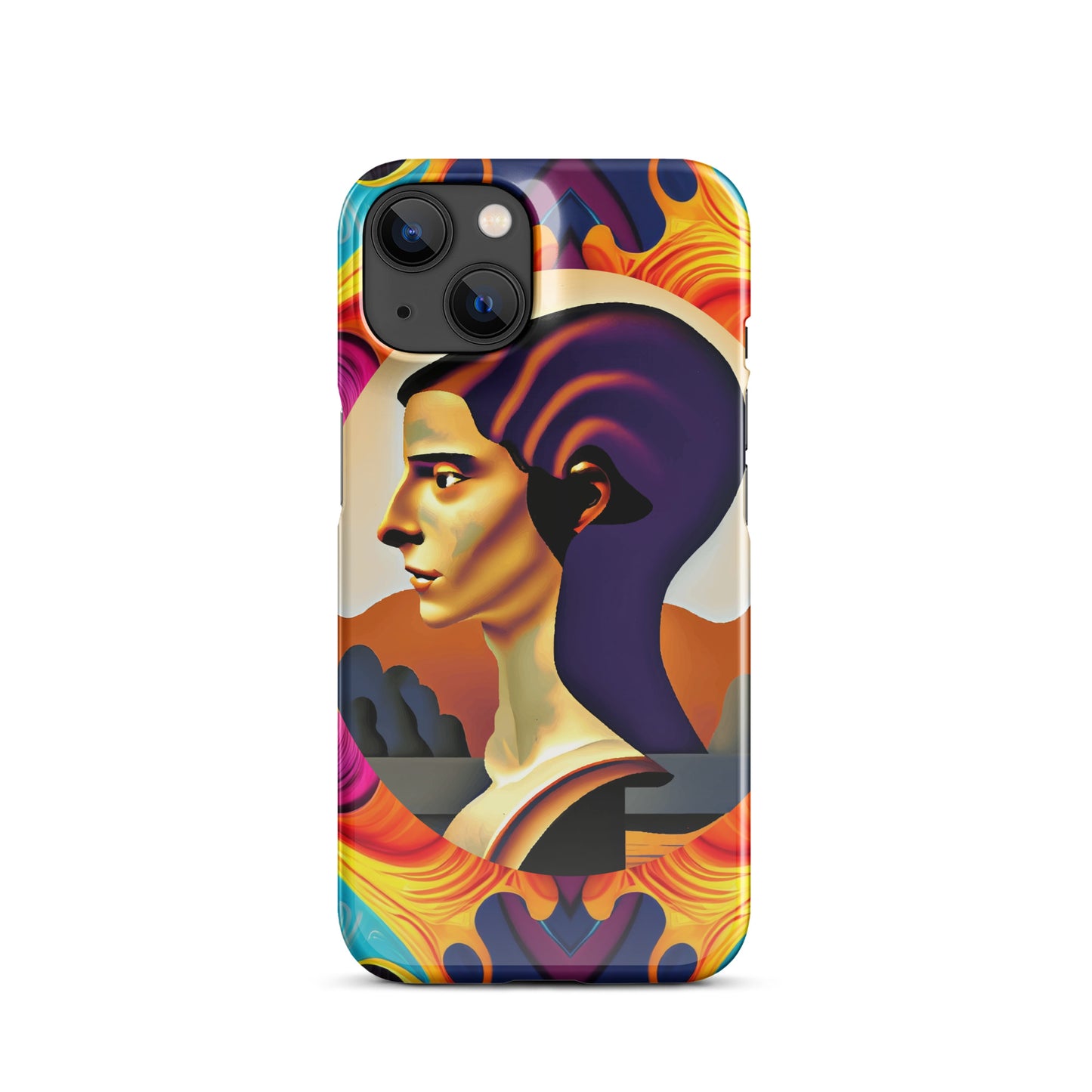 Snap case for iPhone® Kukloso Cubist Faces No 36 - Free Shipping