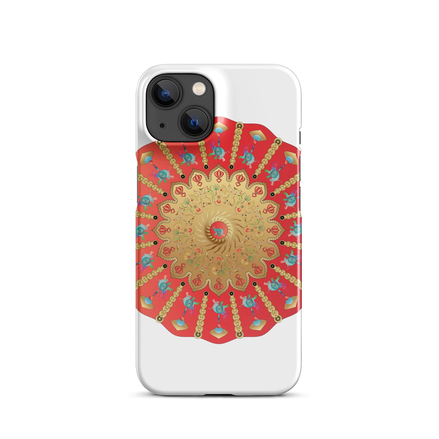 Snap case for iPhone® Kukloso Complexical Mandala No 3898 - Free Shipping