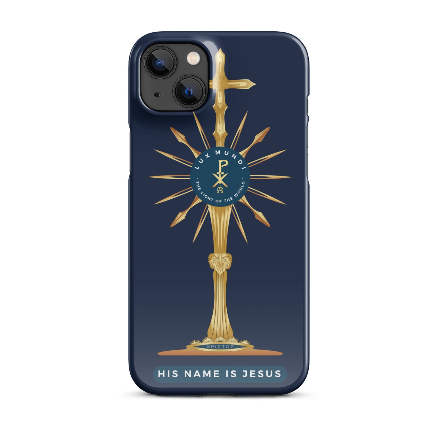 Snap case for iPhone® Kukloso LUX MUNDI 'Light of the World' - Free Shipping