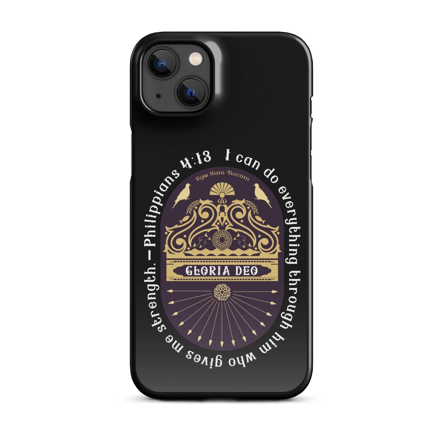 Snap case for iPhone® Kukloso Philippians 4:13 - Free Shipping