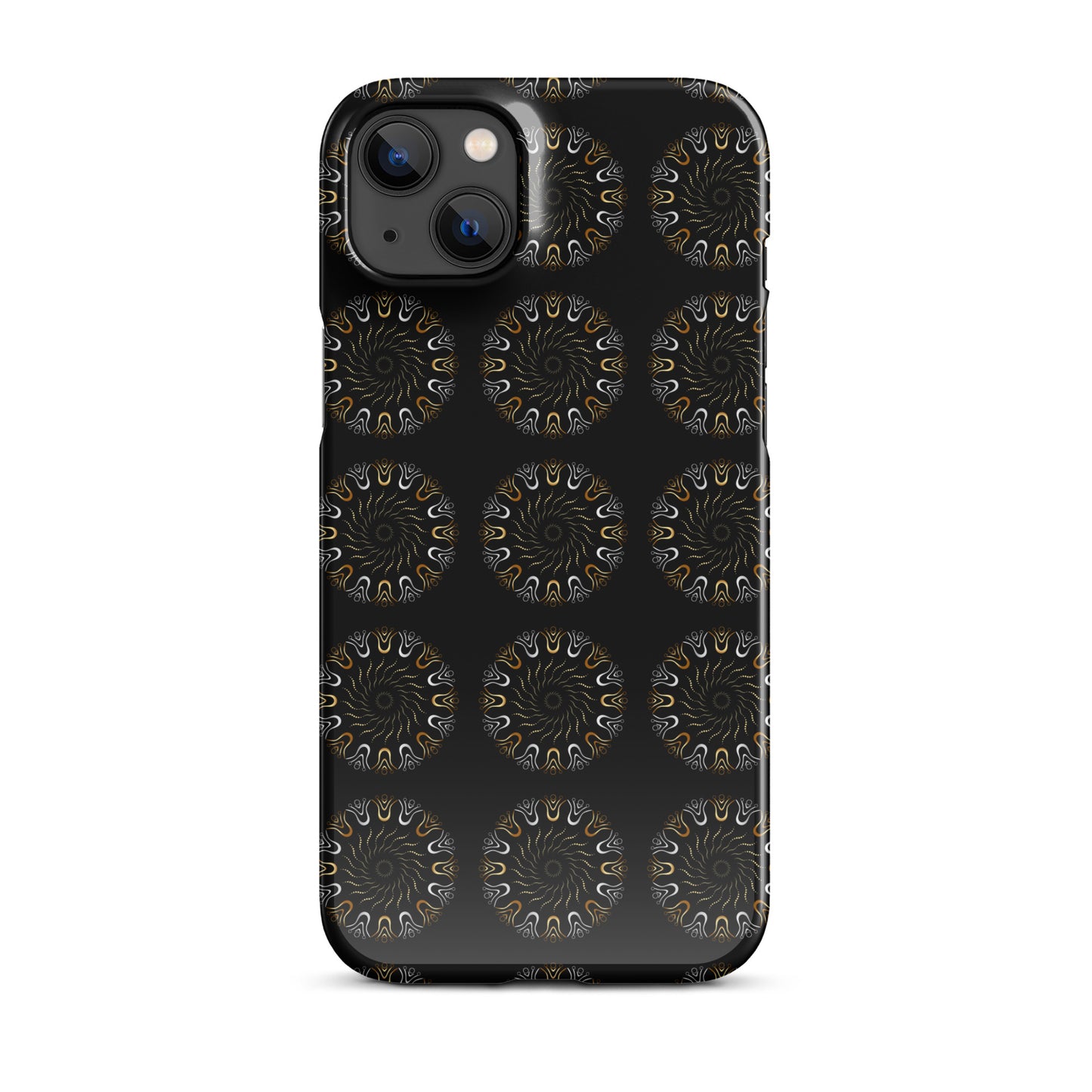 Snap case for iPhone®  Kukloso Mandala Pattern - Free Shipping