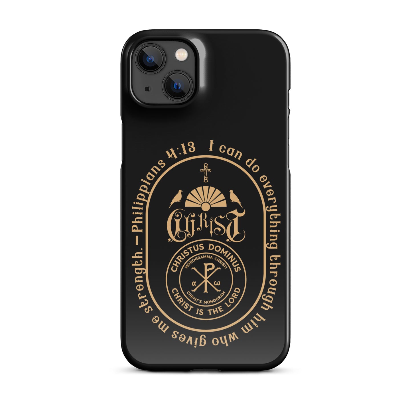 Snap case for iPhone® Kukloso Phillipians 4:13 A - Free Shipping