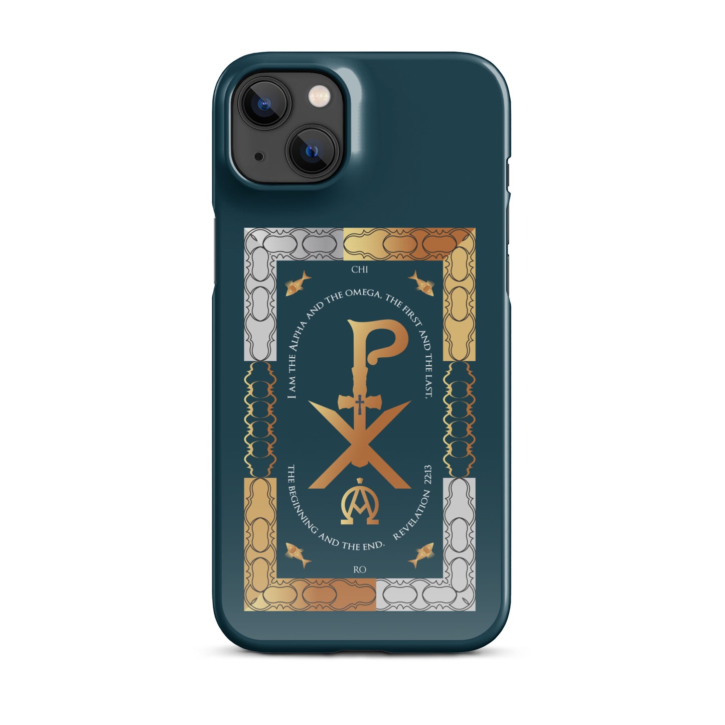 Snap case for iPhone® Kukloso CHI RO Christogram No 19 - Free Shipping