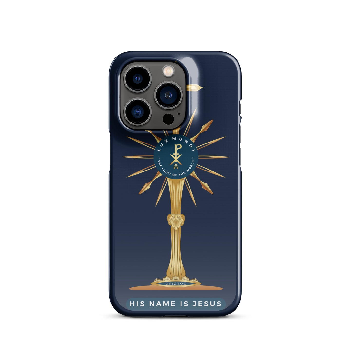 Snap case for iPhone® Kukloso LUX MUNDI 'Light of the World' - Free Shipping