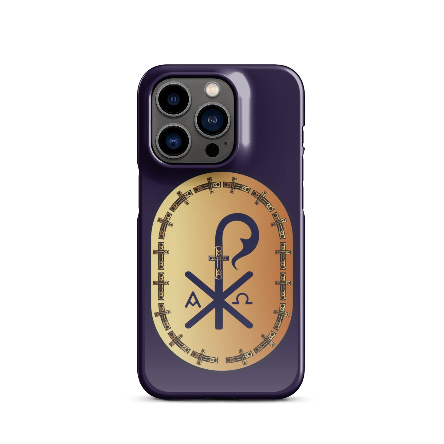 Snap case for iPhone® Kukloso CHI RO Christogram No 13 - Free Shipping