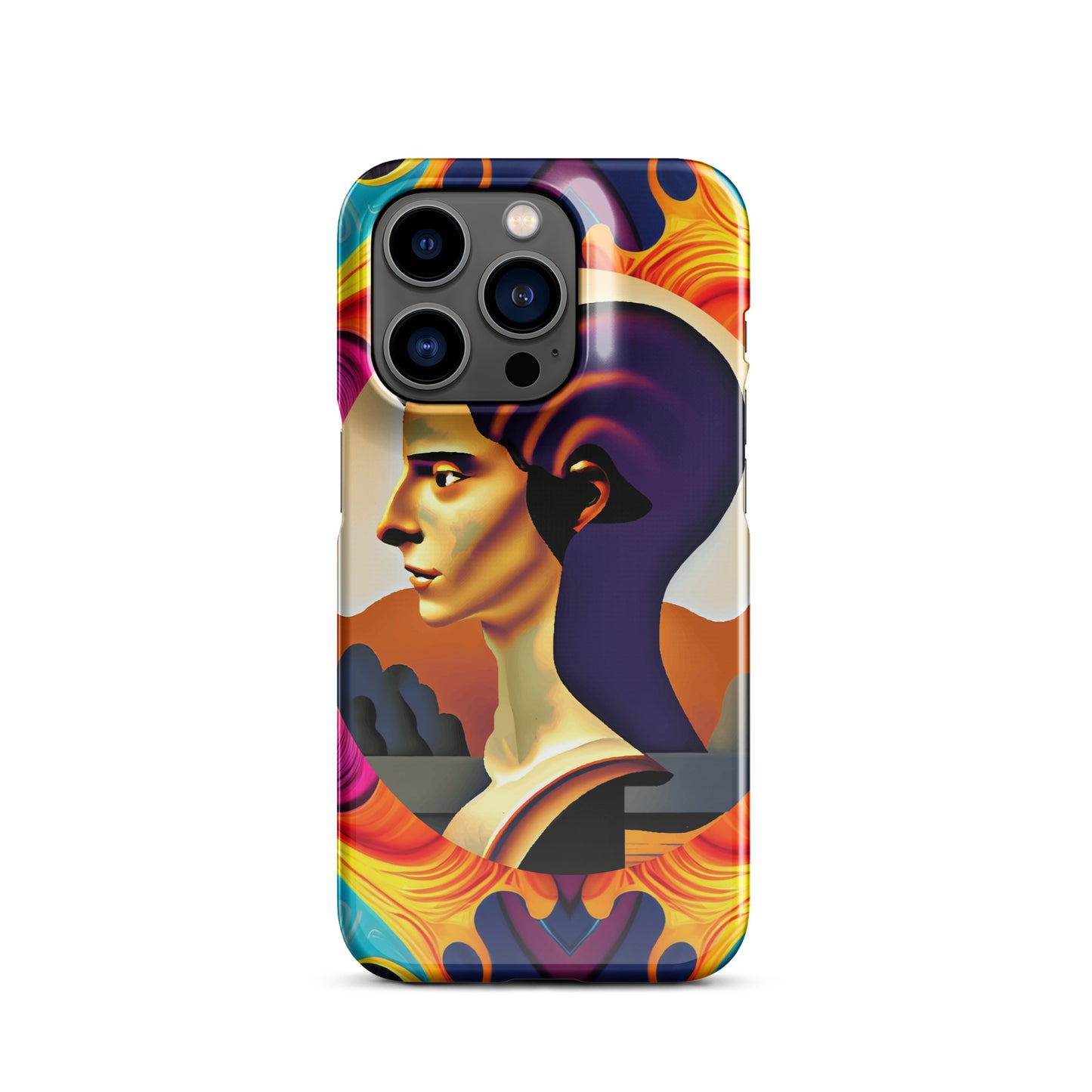 Snap case for iPhone® Kukloso Cubist Faces No 36 - Free Shipping