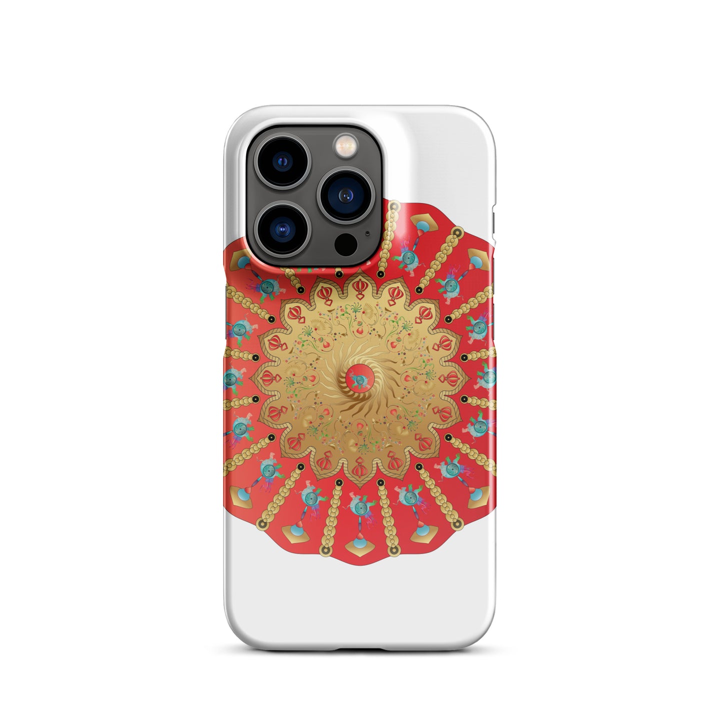 Snap case for iPhone® Kukloso Complexical Mandala No 3898 - Free Shipping