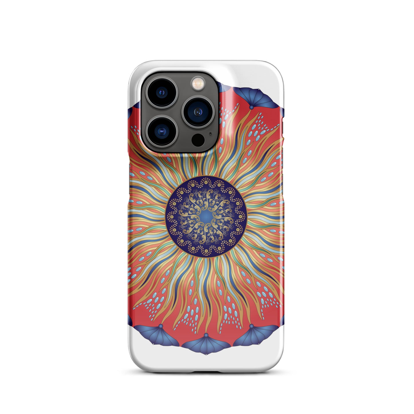 Snap case for iPhone® Kukloso Circularium Mandala No 2627 - Free Shipping