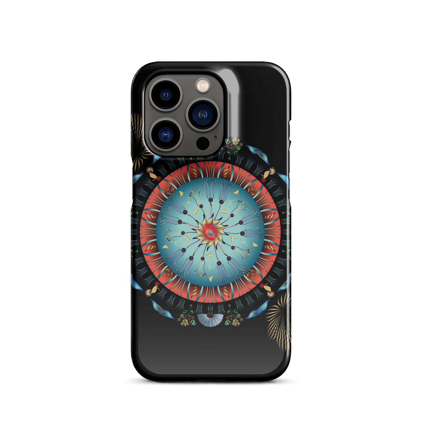 Snap case for iPhone® Kukloso OVC Mandala No 3136 - Free Shipping