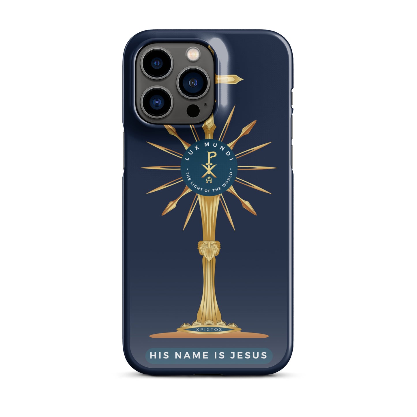 Snap case for iPhone® Kukloso LUX MUNDI 'Light of the World' - Free Shipping