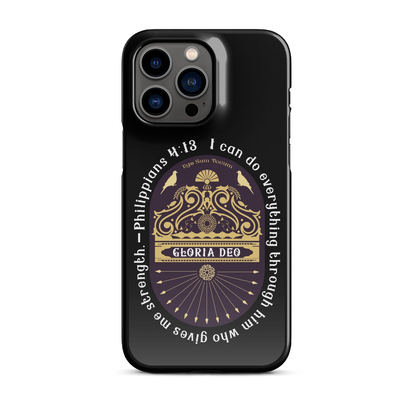 Snap case for iPhone® Kukloso Philippians 4:13 - Free Shipping