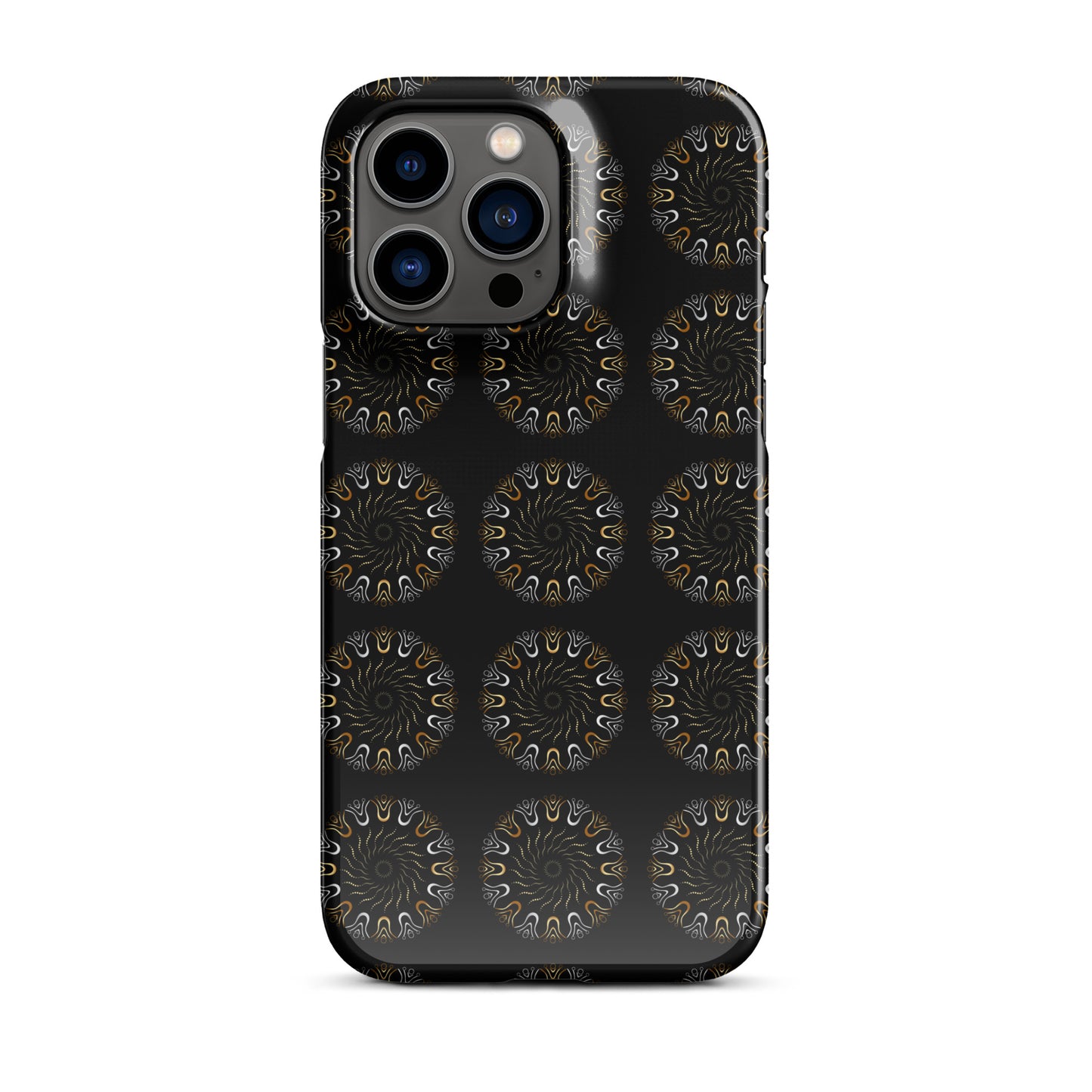 Snap case for iPhone®  Kukloso Mandala Pattern - Free Shipping