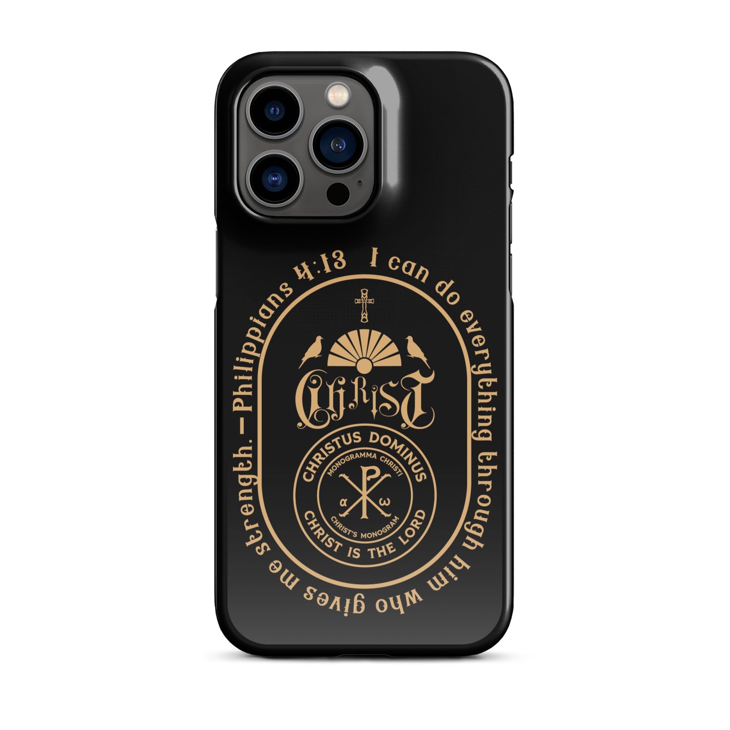 Snap case for iPhone® Kukloso Phillipians 4:13 A - Free Shipping