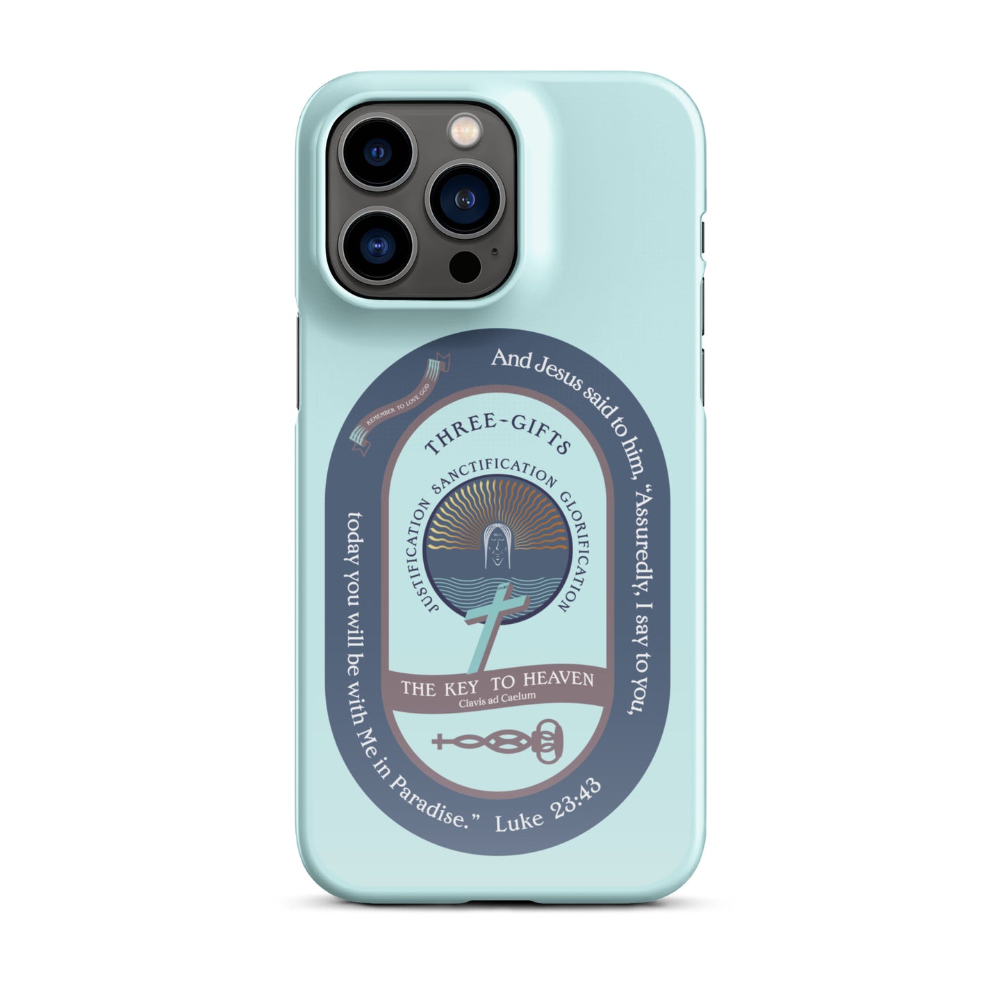 Snap case for iPhone® Kukloso Luke 23:43 - Free Shipping