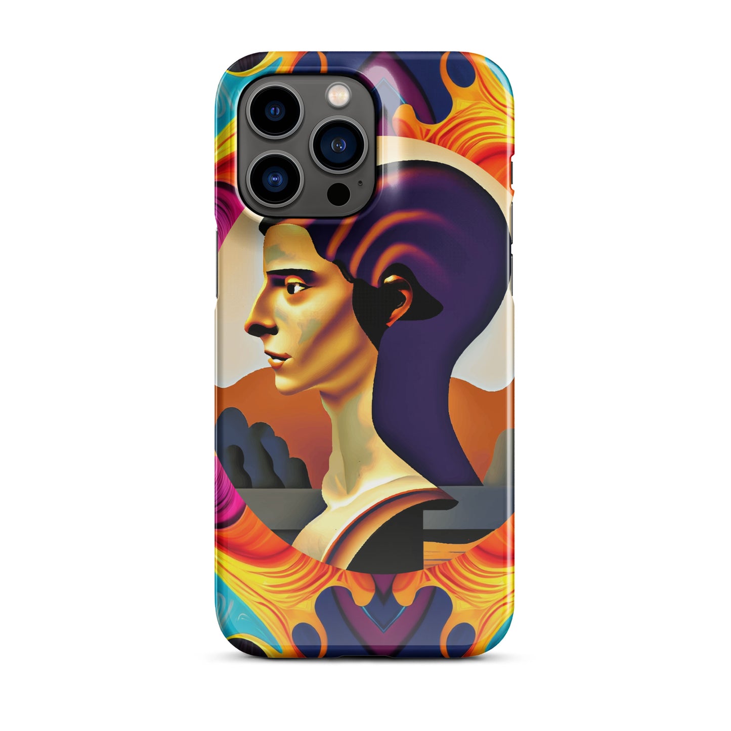 Snap case for iPhone® Kukloso Cubist Faces No 36 - Free Shipping