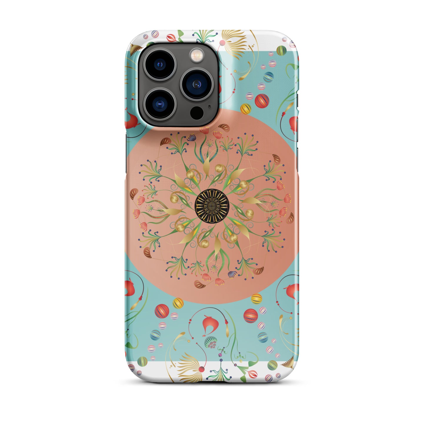 Snap case for iPhone® Kukloso Kuklos Mandala No 4390-A - Free Shipping