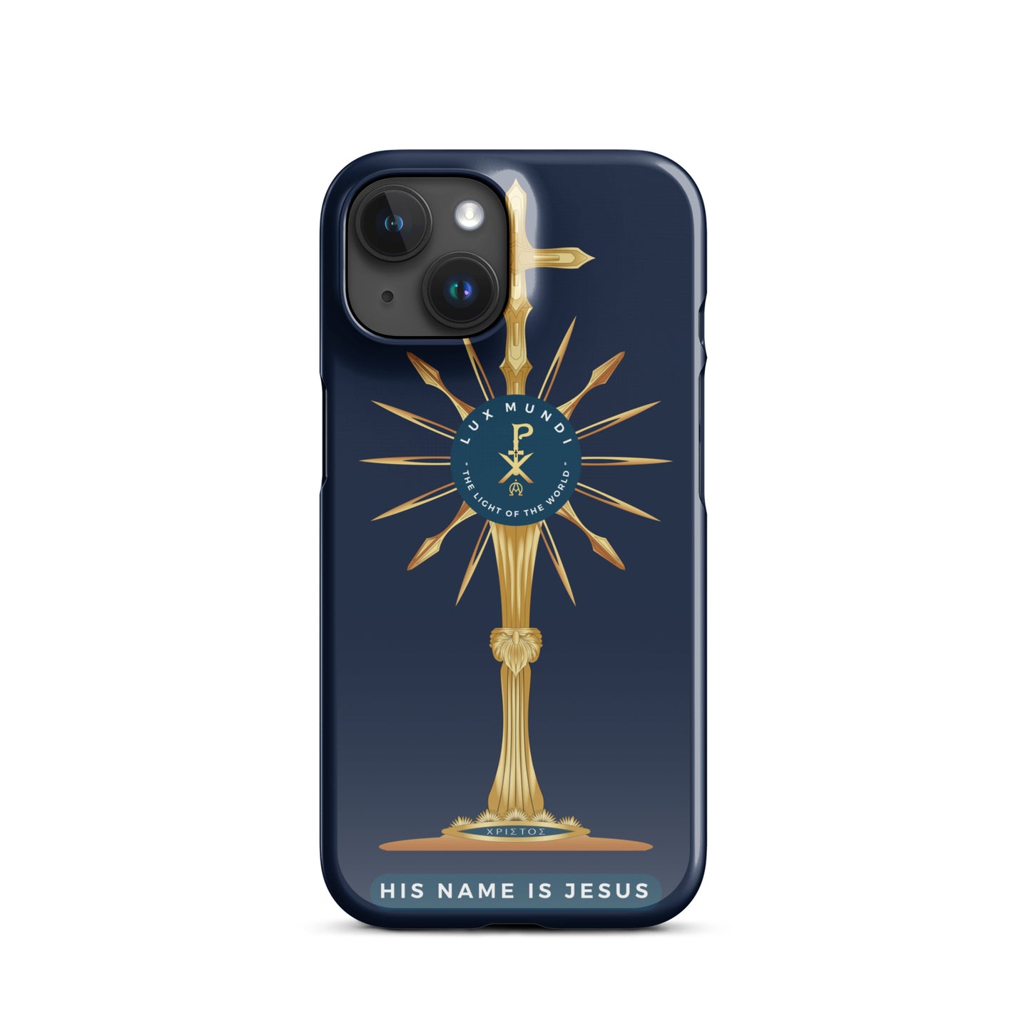 Snap case for iPhone® Kukloso LUX MUNDI 'Light of the World' - Free Shipping