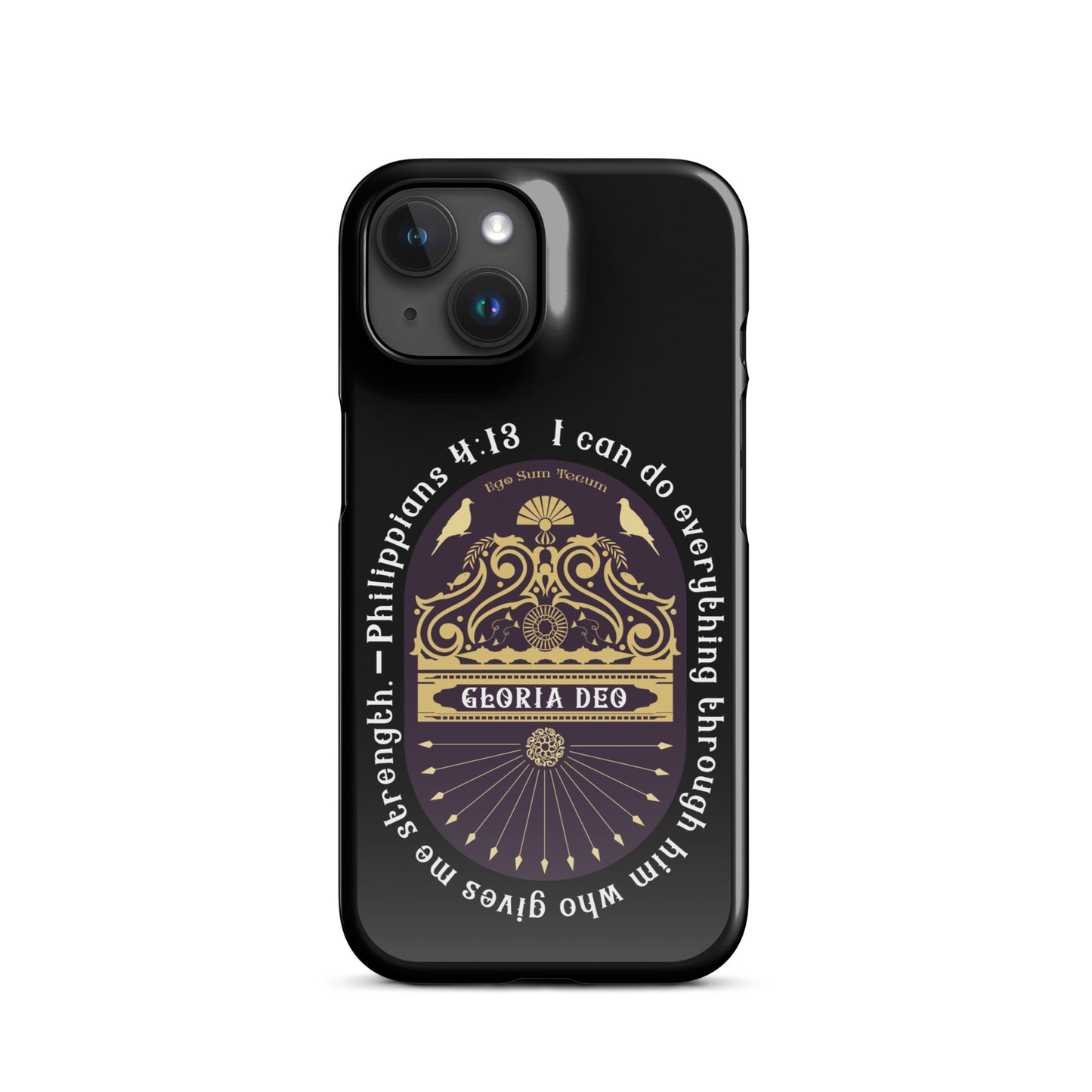 Snap case for iPhone® Kukloso Philippians 4:13 - Free Shipping