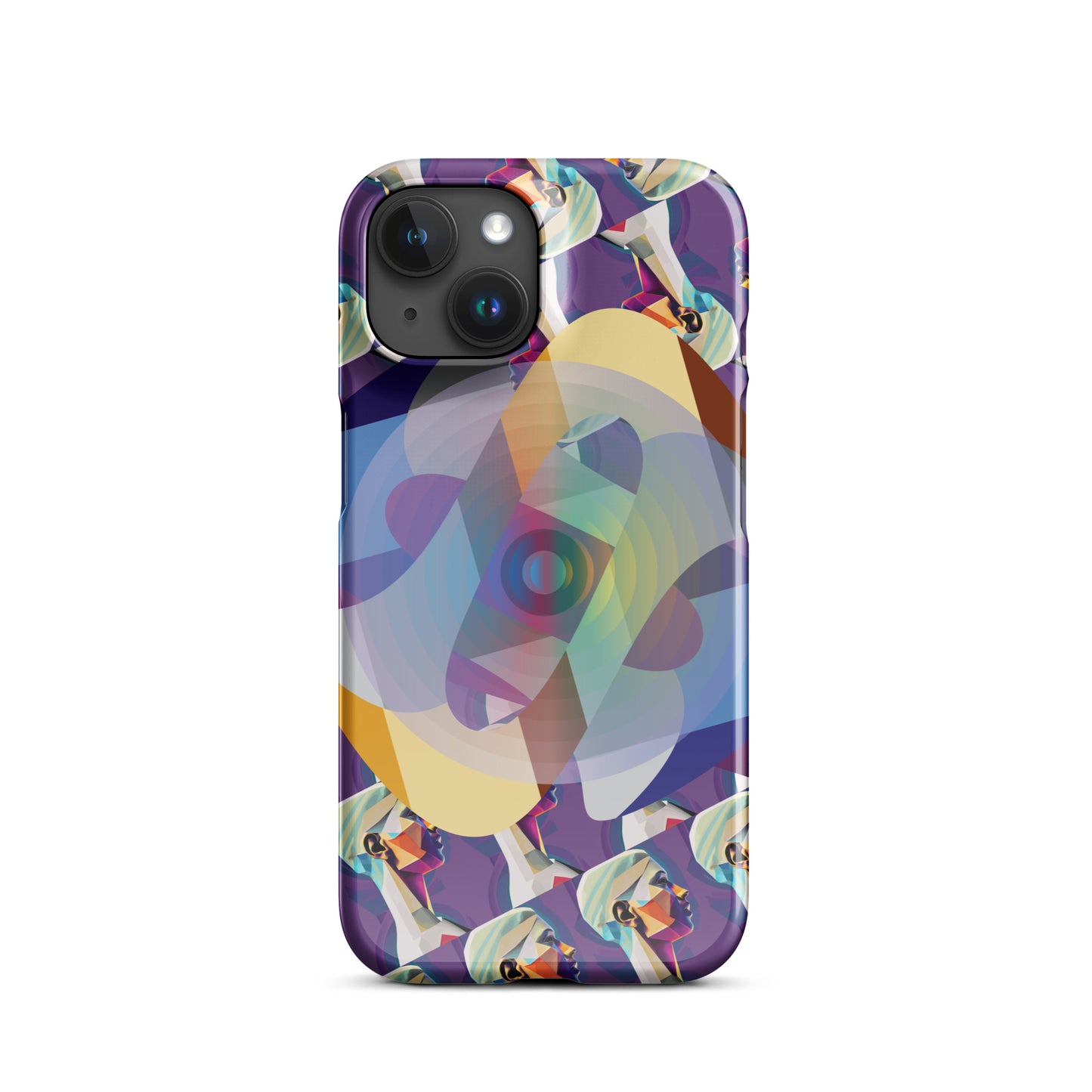 Snap case for iPhone® Kukloso Cubist Face Collage No 1 - Free Shipping