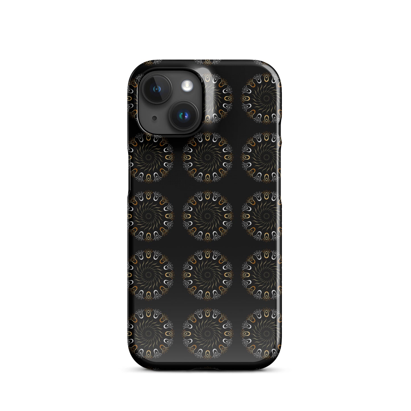 Snap case for iPhone®  Kukloso Mandala Pattern - Free Shipping