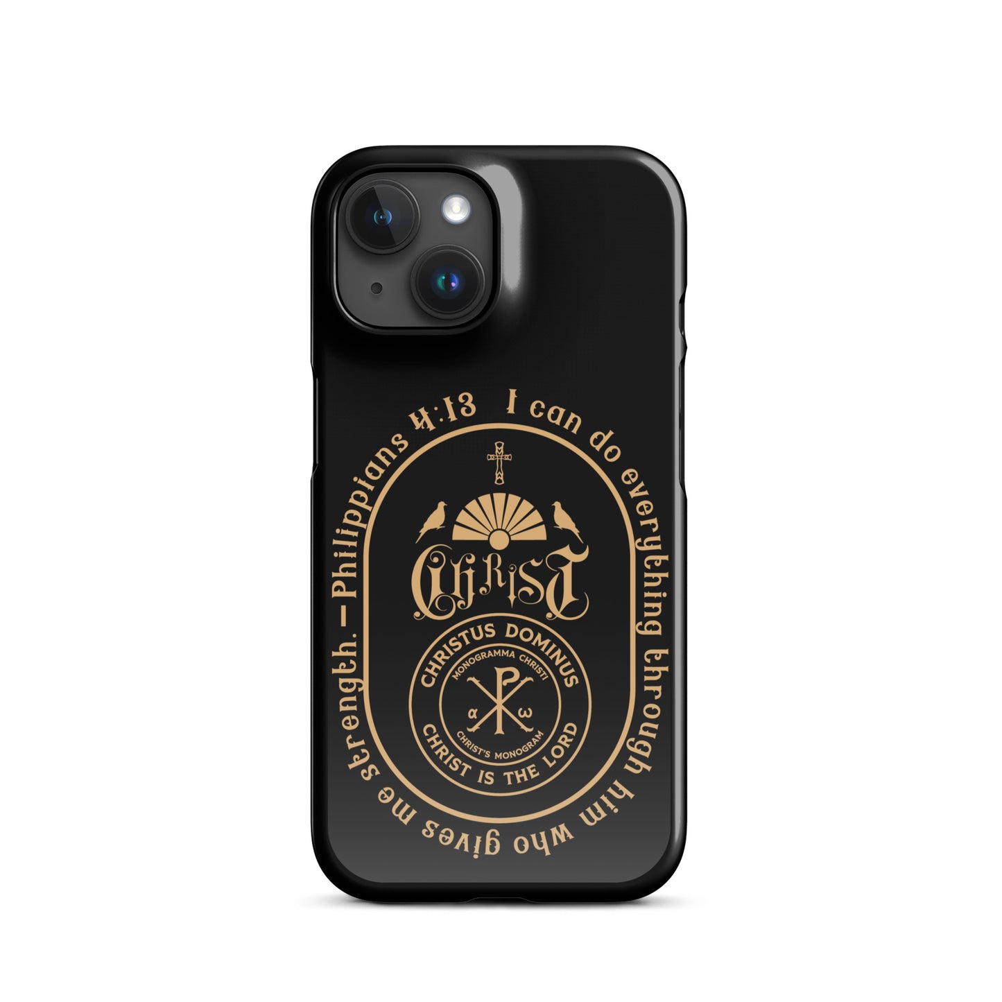 Snap case for iPhone® Kukloso Phillipians 4:13 A - Free Shipping