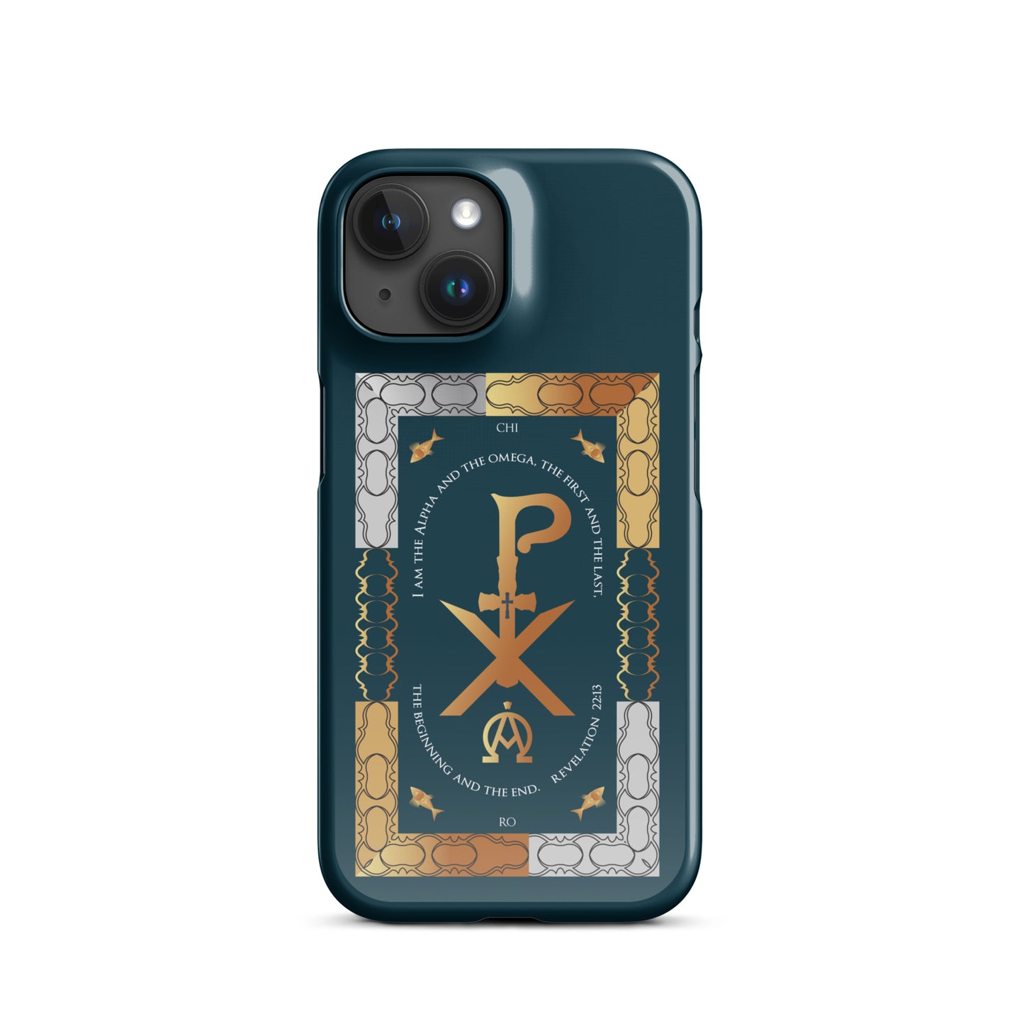 Snap case for iPhone® Kukloso CHI RO Christogram No 19 - Free Shipping