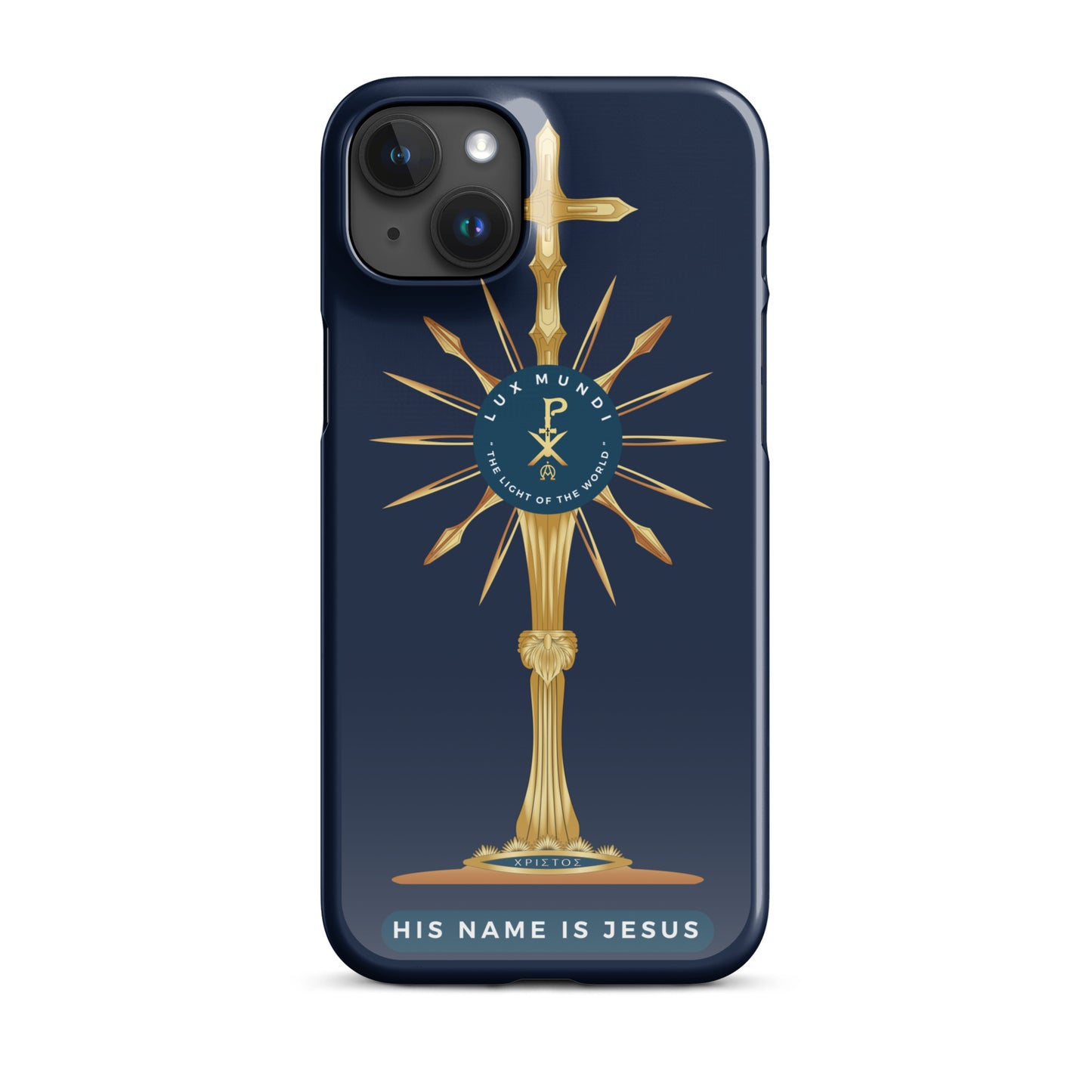 Snap case for iPhone® Kukloso LUX MUNDI 'Light of the World' - Free Shipping