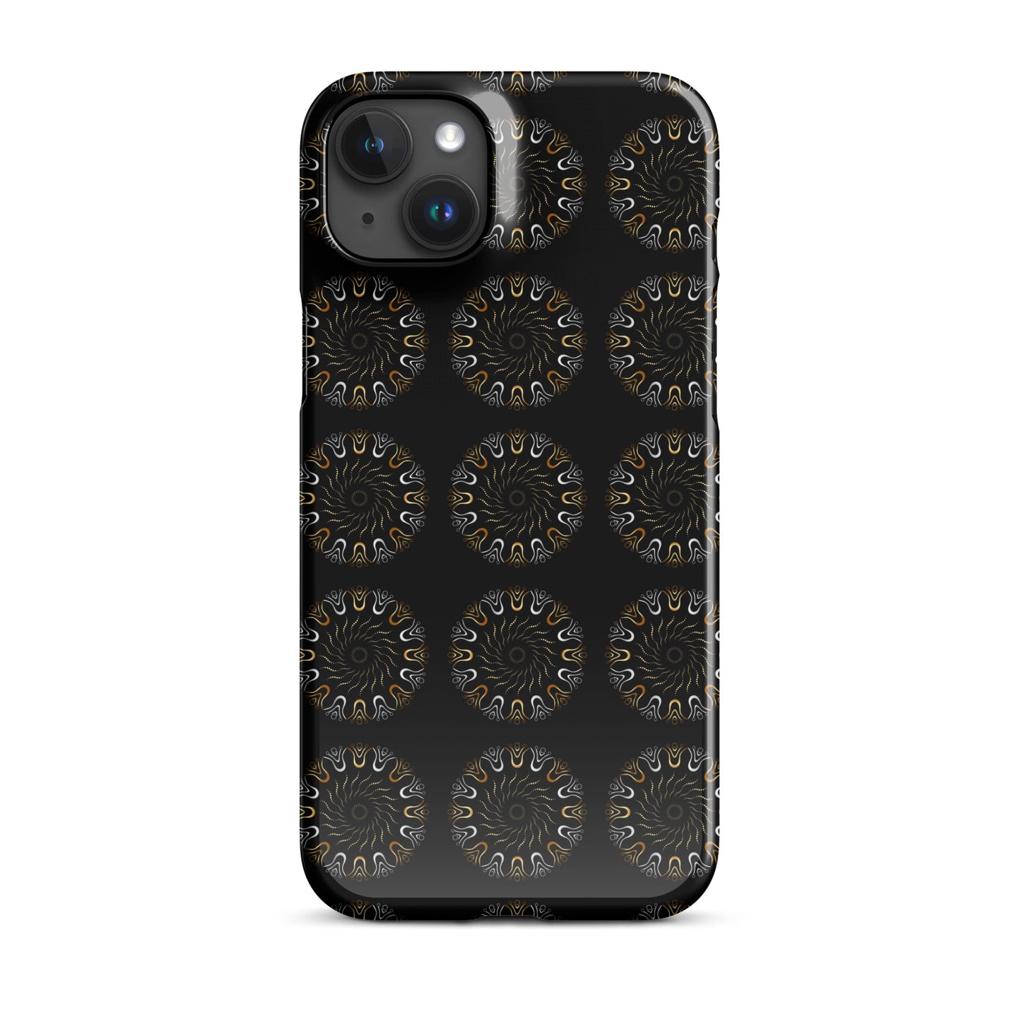 Snap case for iPhone®  Kukloso Mandala Pattern - Free Shipping