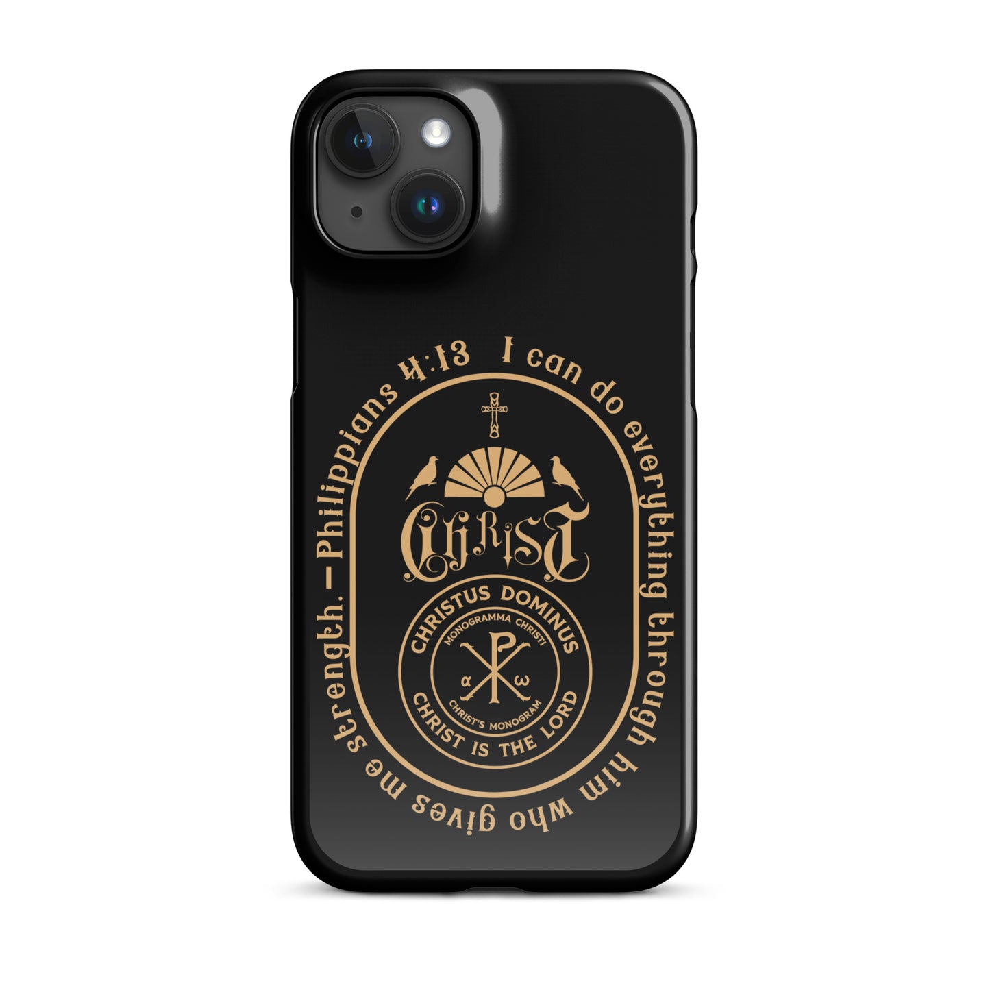 Snap case for iPhone® Kukloso Phillipians 4:13 A - Free Shipping