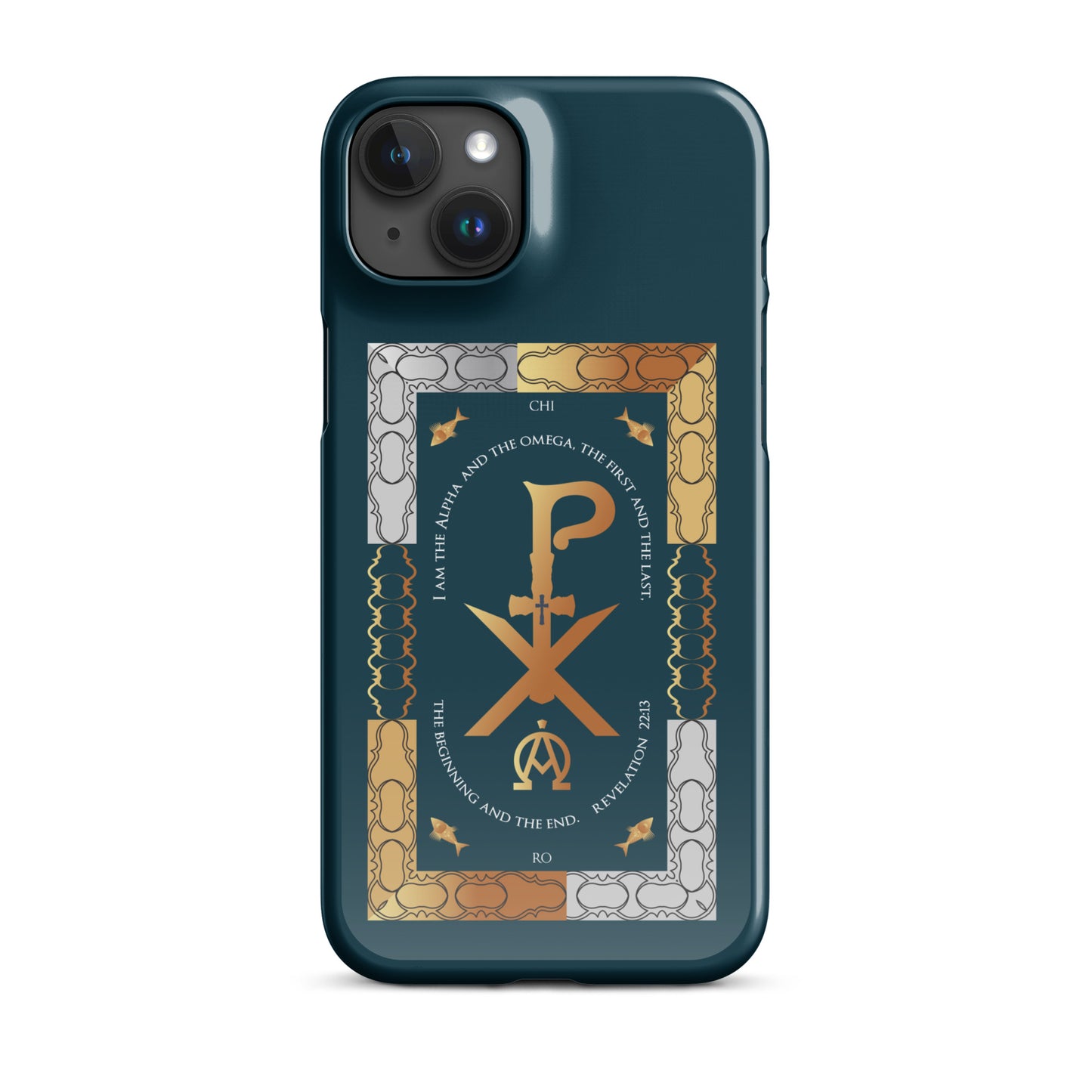 Snap case for iPhone® Kukloso CHI RO Christogram No 19 - Free Shipping