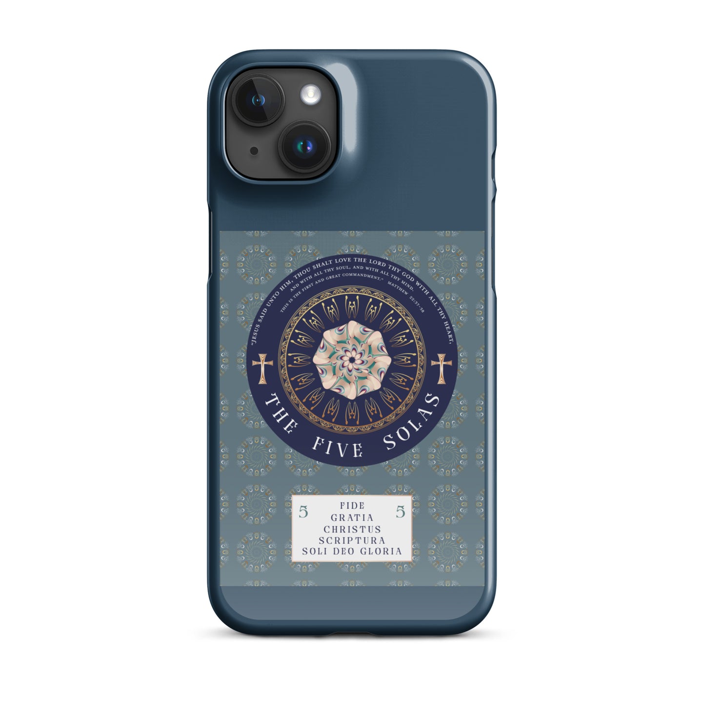 Snap case for iPhone® Kukloso The Five Solas of the Reformation No 10 A - Free Shipping