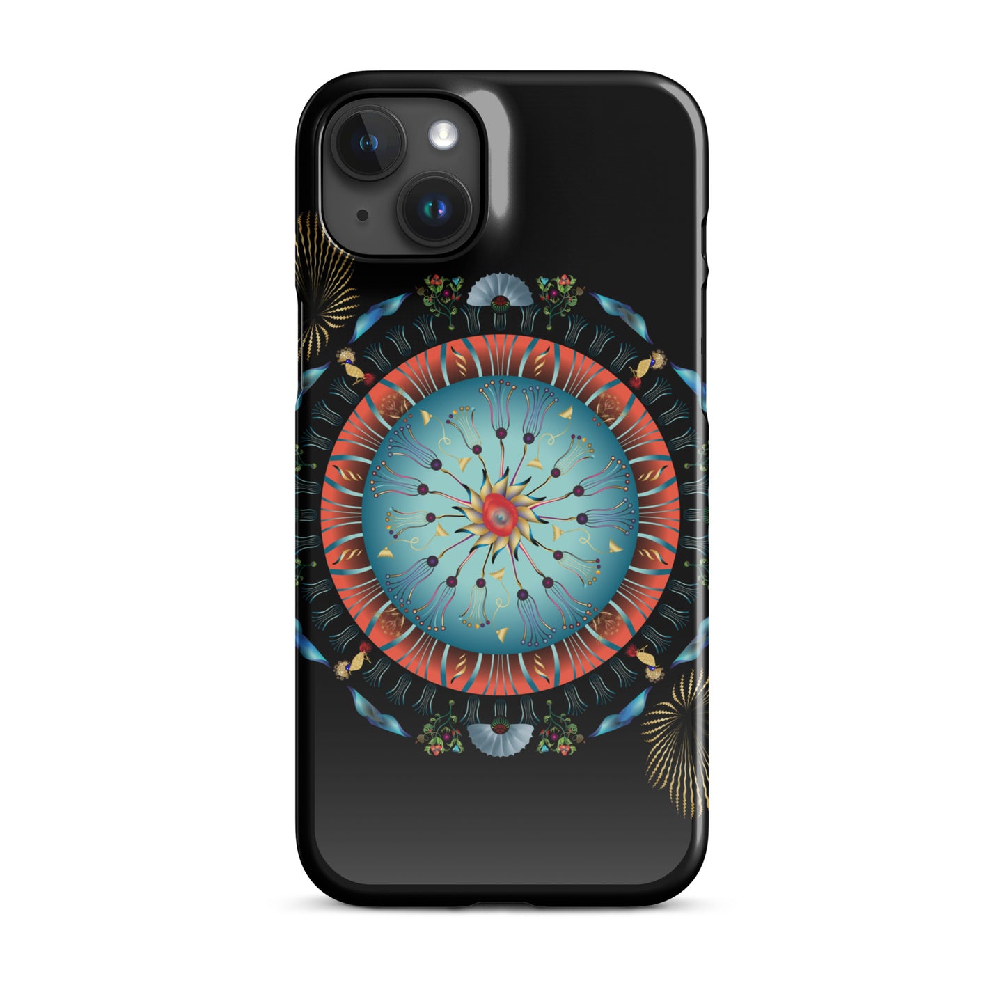 Snap case for iPhone® Kukloso OVC Mandala No 3136 - Free Shipping