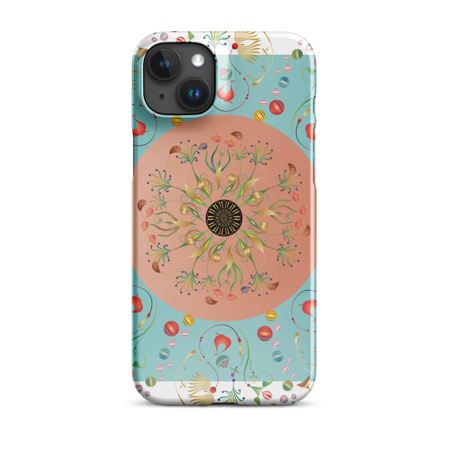 Snap case for iPhone® Kukloso Kuklos Mandala No 4390-A - Free Shipping