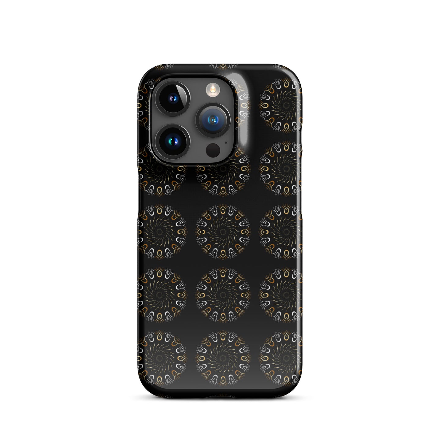 Snap case for iPhone®  Kukloso Mandala Pattern - Free Shipping