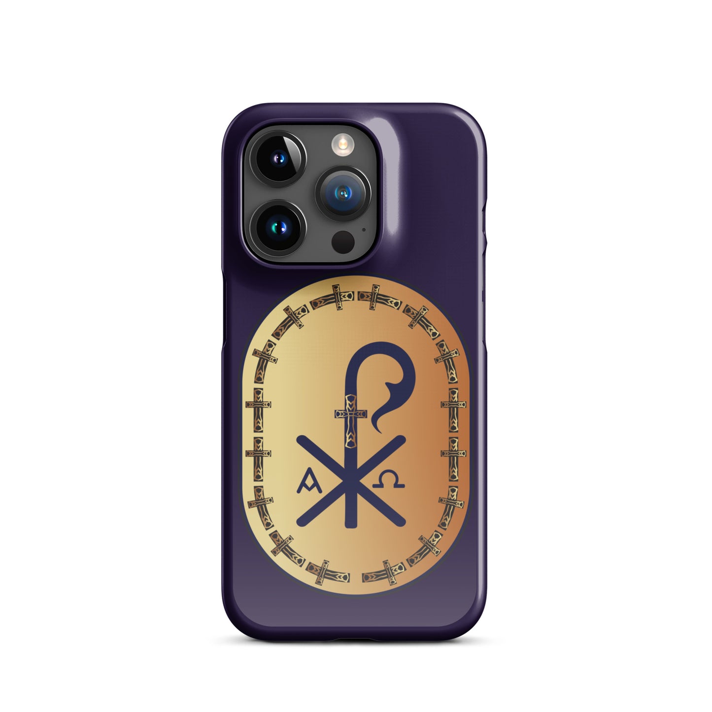 Snap case for iPhone® Kukloso CHI RO Christogram No 13 - Free Shipping