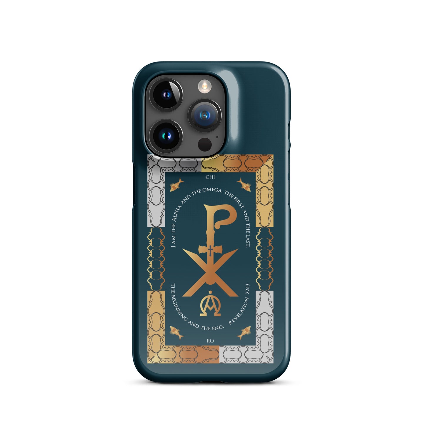 Snap case for iPhone® Kukloso CHI RO Christogram No 19 - Free Shipping