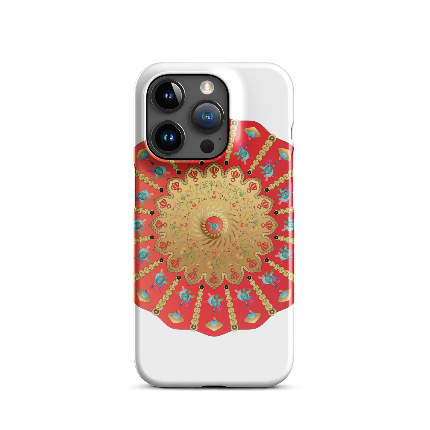 Snap case for iPhone® Kukloso Complexical Mandala No 3898 - Free Shipping