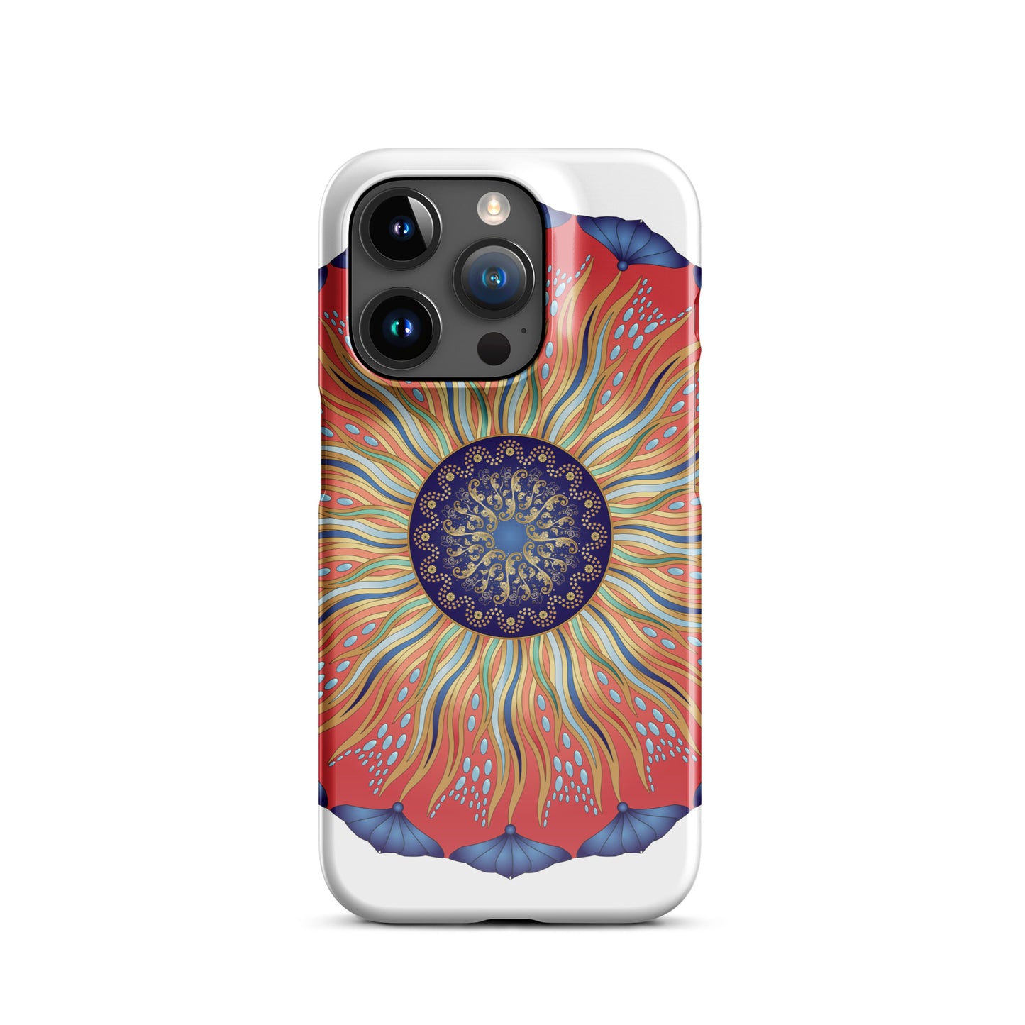 Snap case for iPhone® Kukloso Circularium Mandala No 2627 - Free Shipping