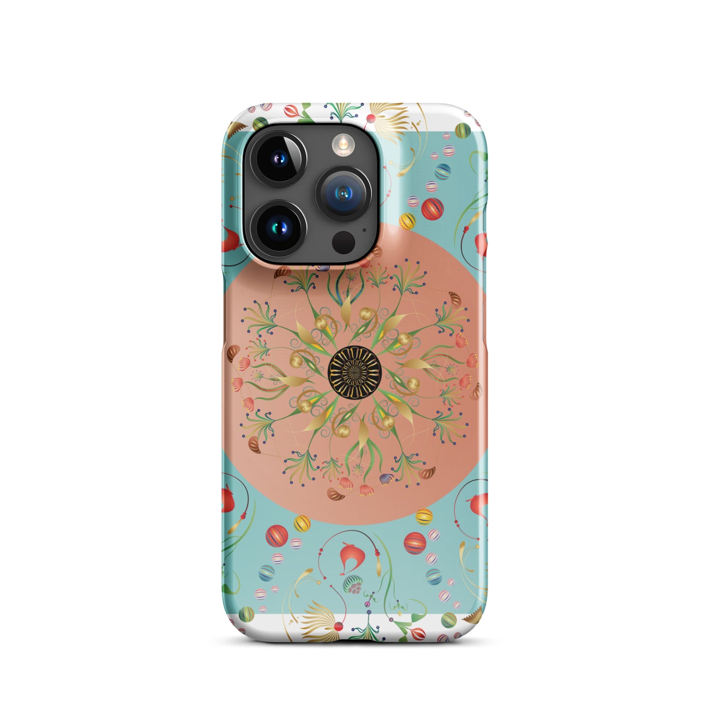 Snap case for iPhone® Kukloso Kuklos Mandala No 4390-A - Free Shipping