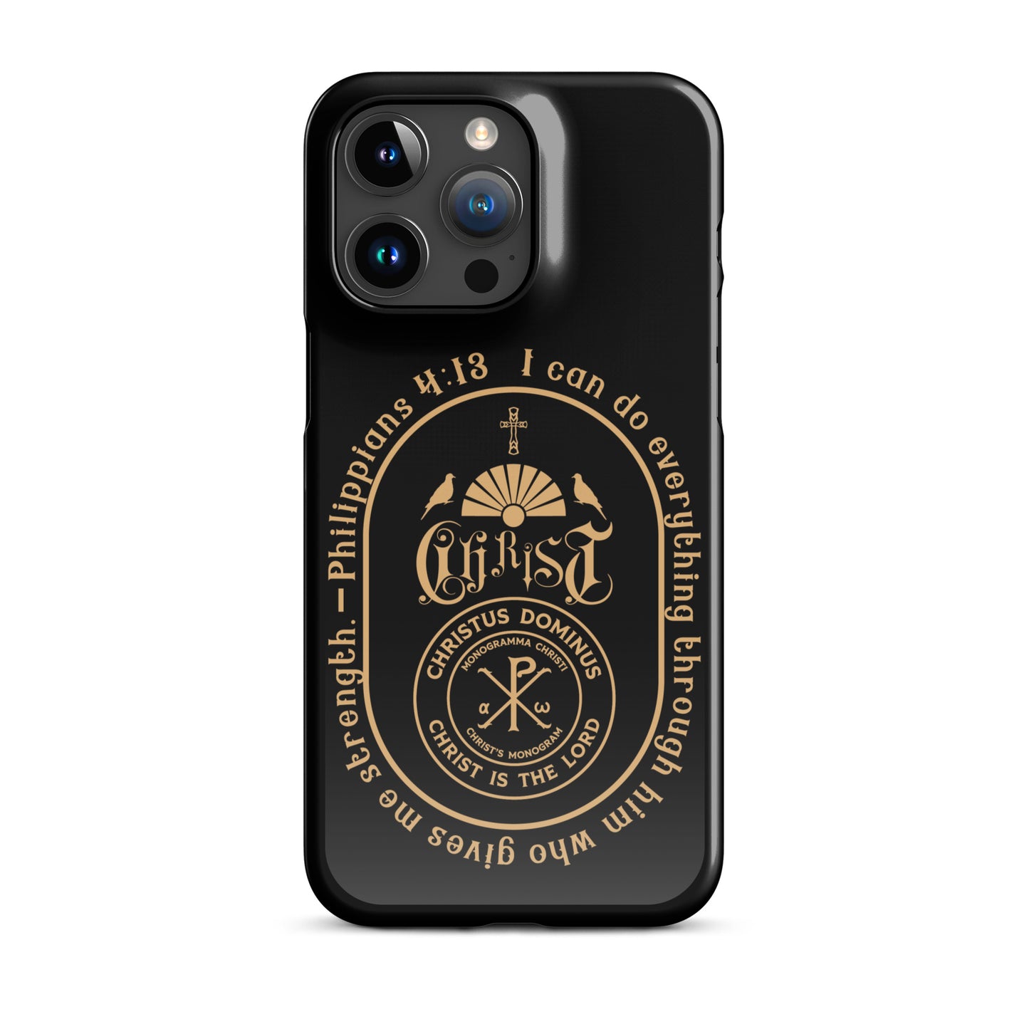 Snap case for iPhone® Kukloso Phillipians 4:13 A - Free Shipping