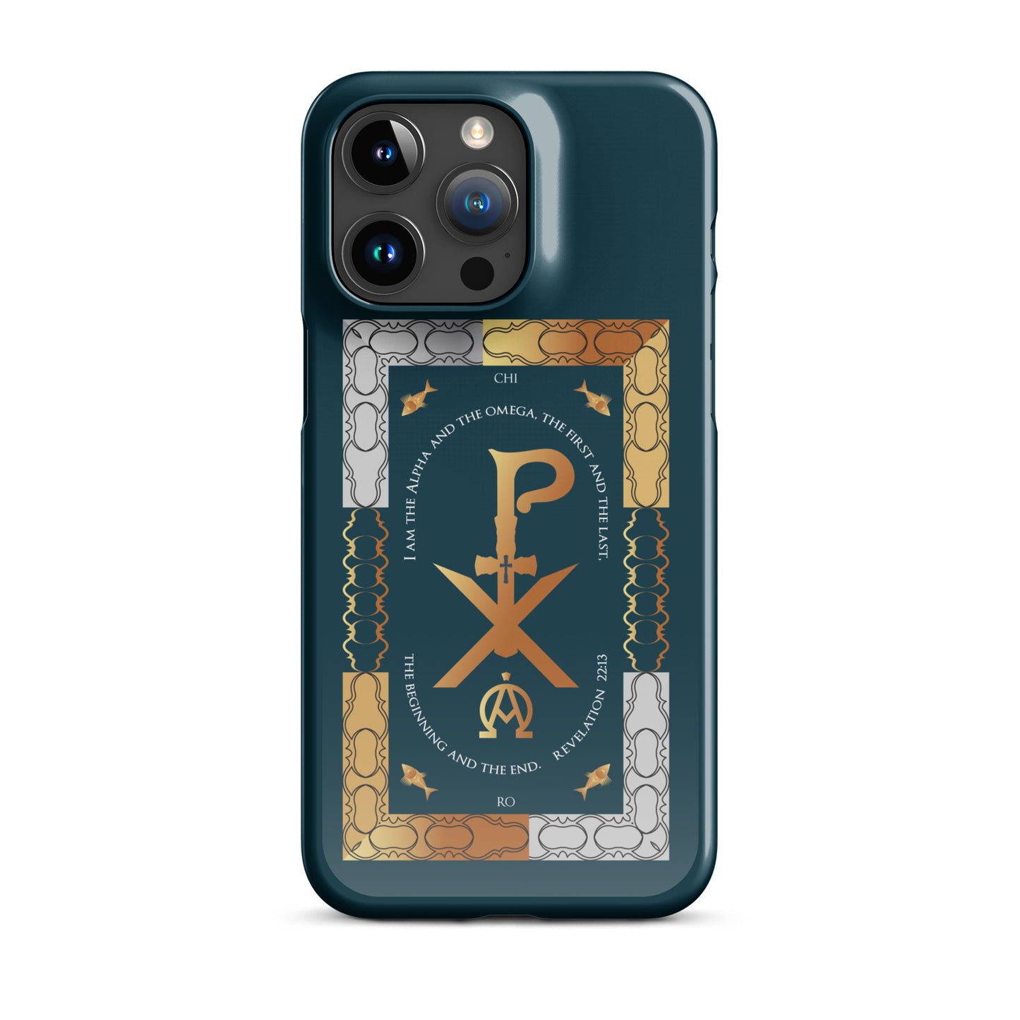 Snap case for iPhone® Kukloso CHI RO Christogram No 19 - Free Shipping