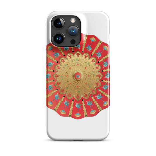 Snap case for iPhone® Kukloso Complexical Mandala No 3898 - Free Shipping