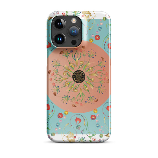 Snap case for iPhone® Kukloso Kuklos Mandala No 4390-A - Free Shipping