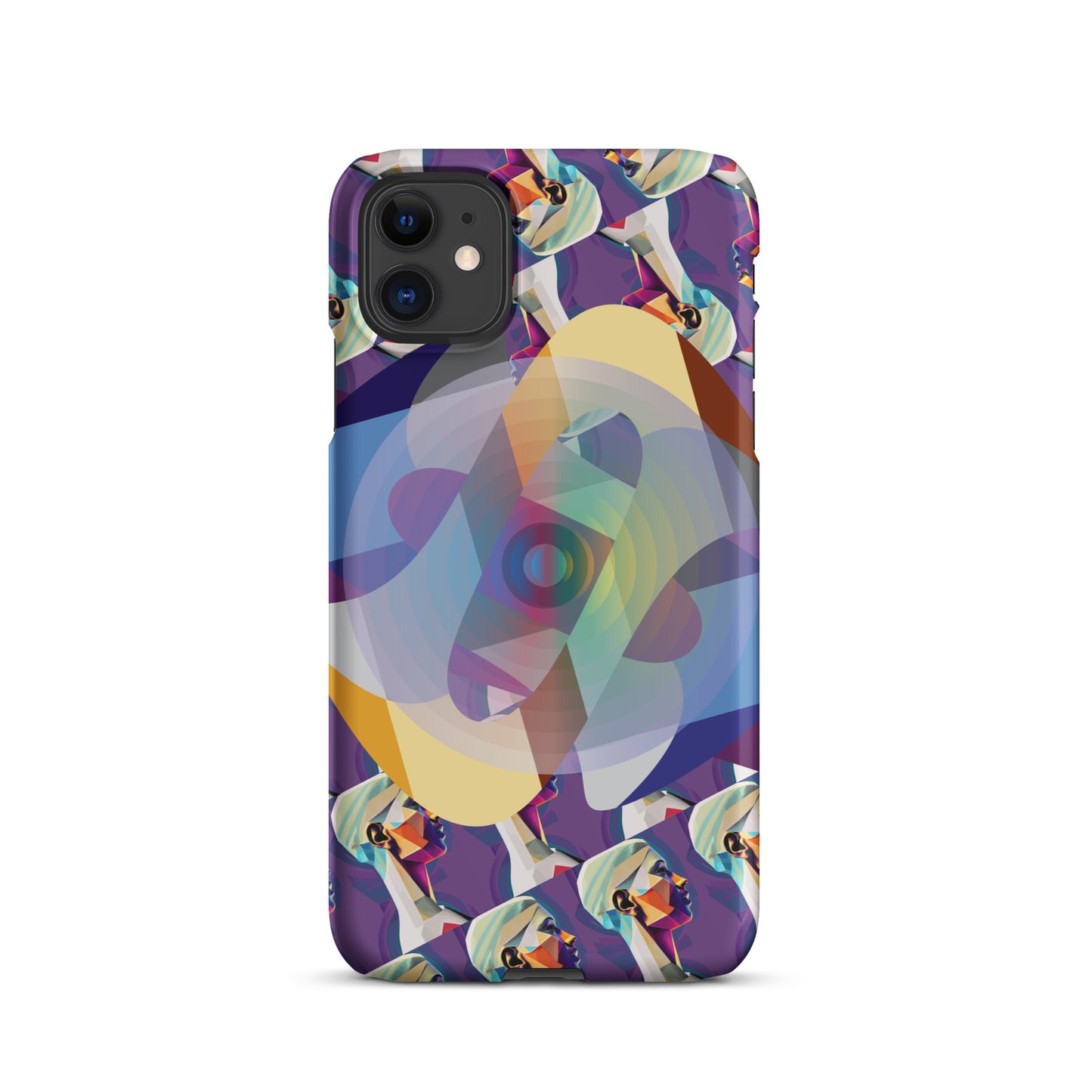 Snap case for iPhone® Kukloso Cubist Face Collage No 1 - Free Shipping