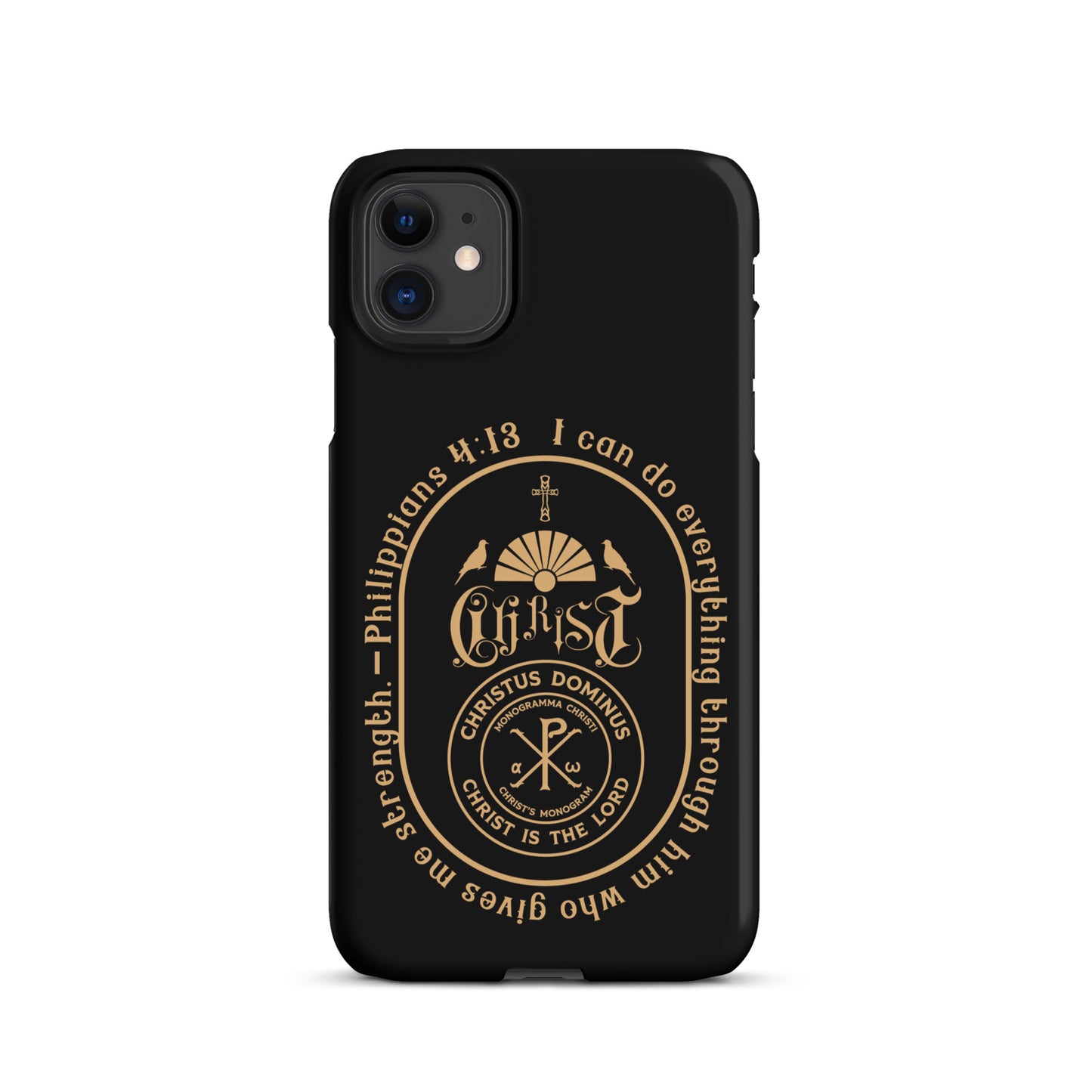 Snap case for iPhone® Kukloso Phillipians 4:13 A - Free Shipping