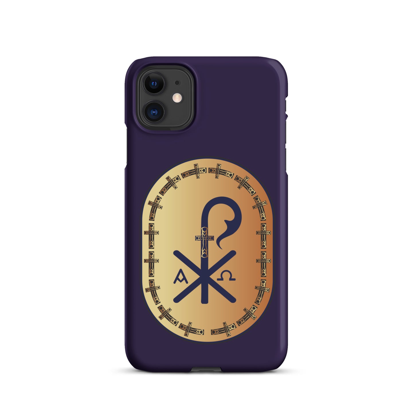 Snap case for iPhone® Kukloso CHI RO Christogram No 13 - Free Shipping