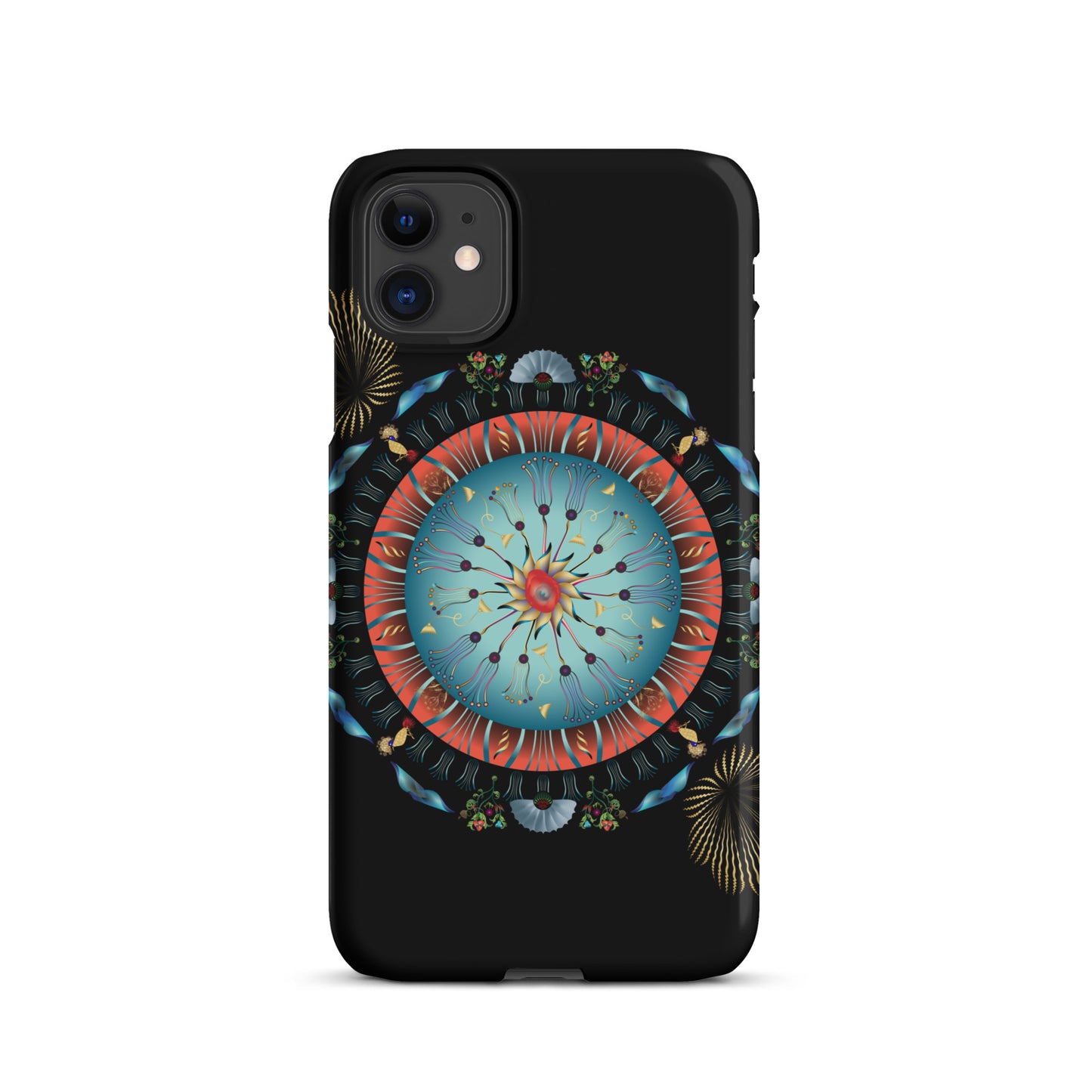 Snap case for iPhone® Kukloso OVC Mandala No 3136 - Free Shipping