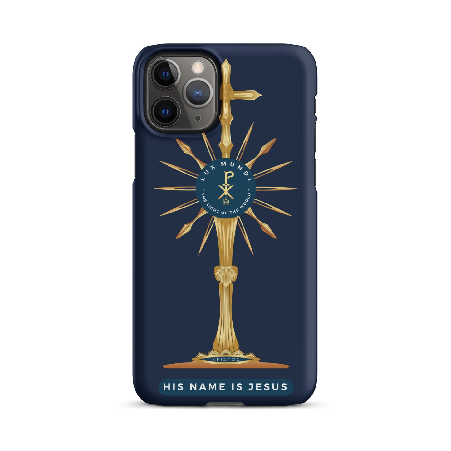 Snap case for iPhone® Kukloso LUX MUNDI 'Light of the World' - Free Shipping