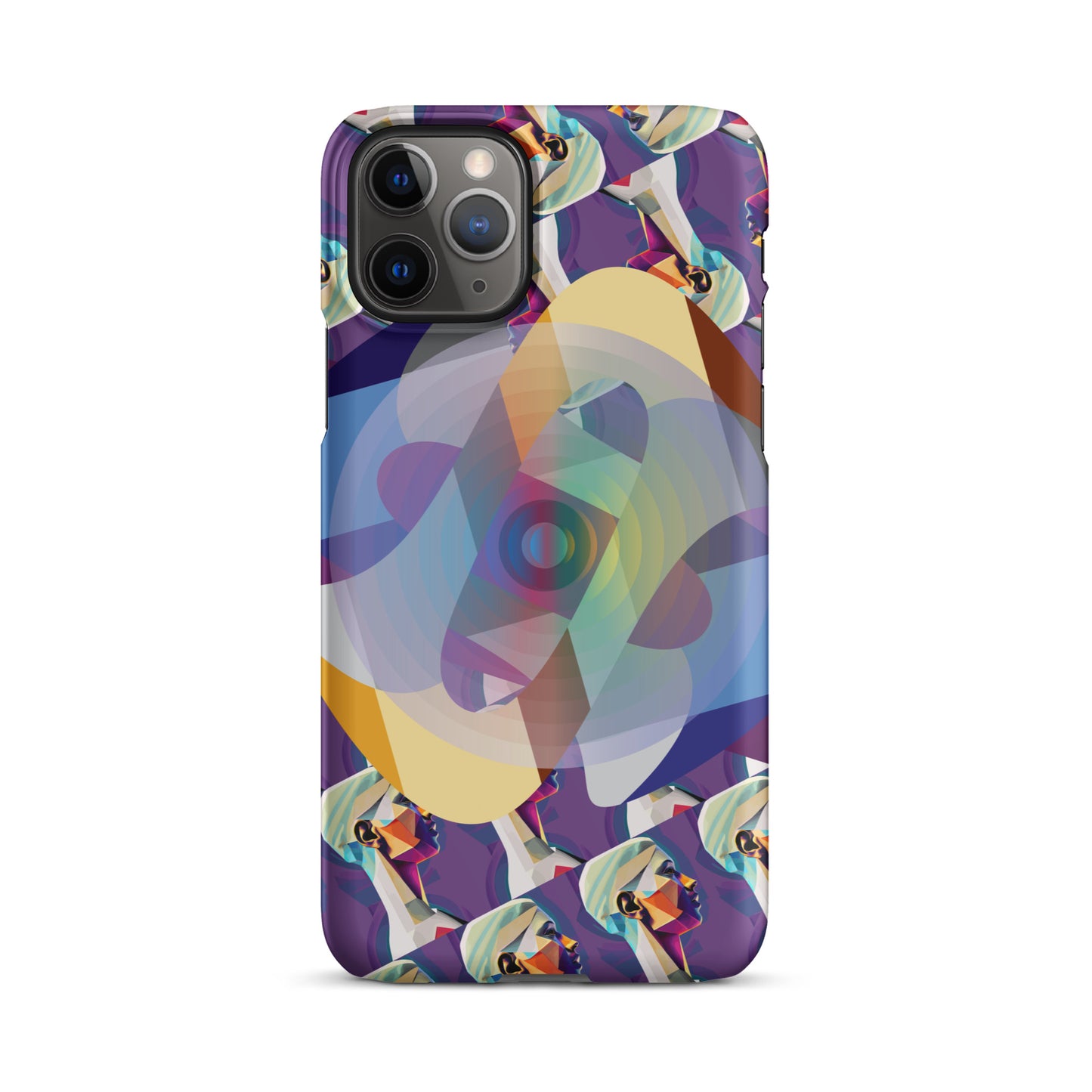 Snap case for iPhone® Kukloso Cubist Face Collage No 1 - Free Shipping